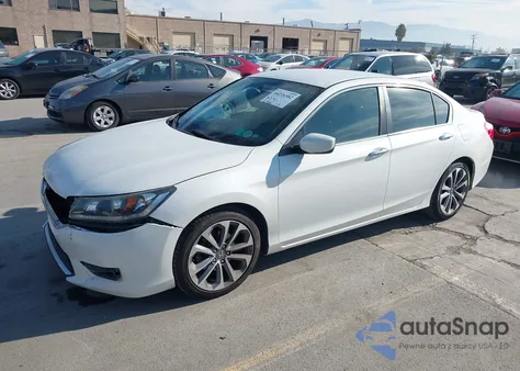 2014 Honda Accord Sport z USA, uszkodzony, nr VIN 1HGCR2F59EA085991